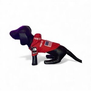 Red Dog Jacket brand the dog face NWOT